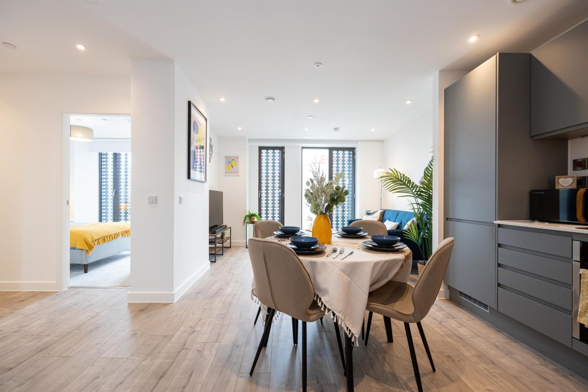 City Center Ultra-Luxe 2Bed Villa Amalfi مانشستر المظهر الخارجي الصورة